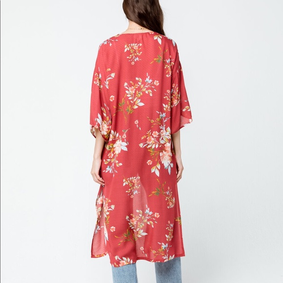 HP! NWT H.I.P. Floral Kimono from Tilly's - Picture 3 of 4